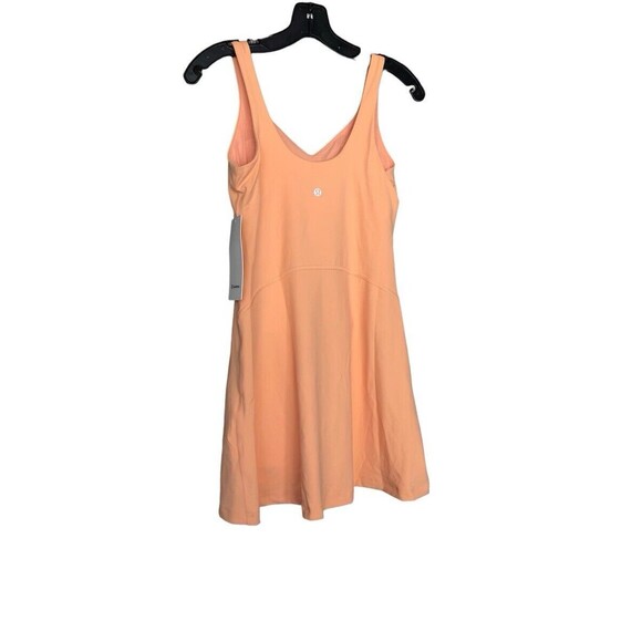 Lululemon Women's Align Dress Size 6 Peach Bellini New w/tag $148 - Picture 2 of 3